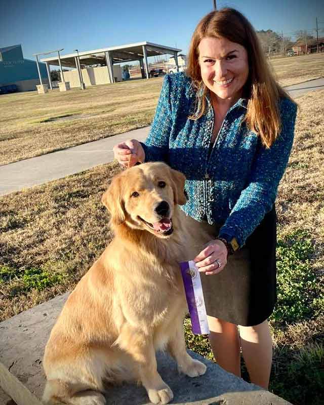 Leia wins Reserve Winners Girl 12-18 month in Sinton TX (Jan. 13, 2022)